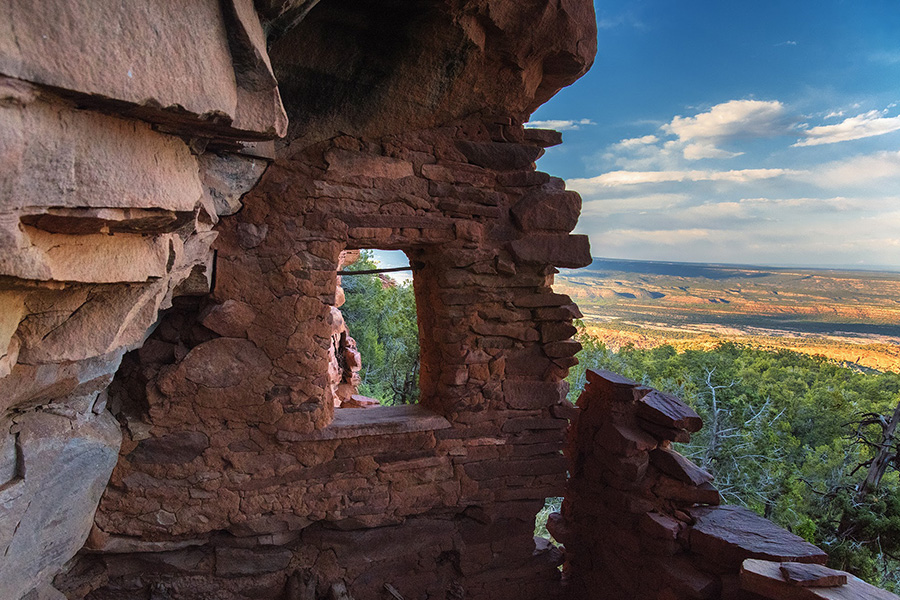 Cultural site above Cottonwood Wash in Bears Ears National Monument.